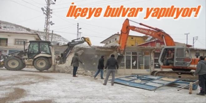 Karakeçili´ye bulvar yapılıyor
