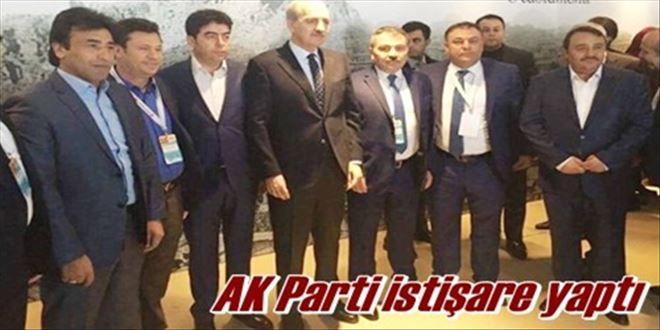 AK Partililer istişarede bulundu