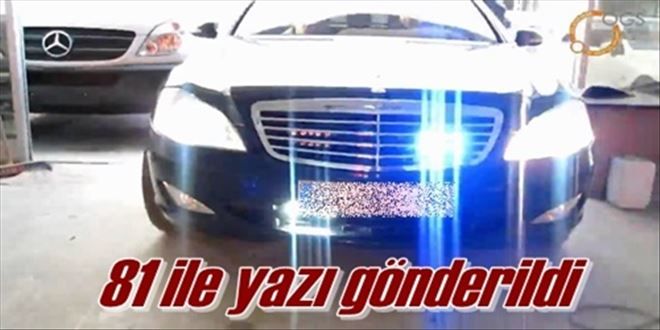Çakar lambaya 192 TL ceza geliyor!