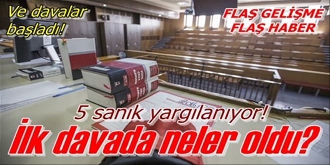 Ve davalar başladı!