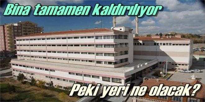 Eski bina yıkılıyor!