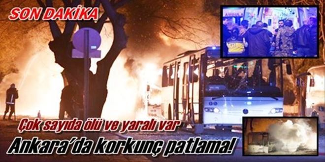 Ankara´da bombalı saldırı!