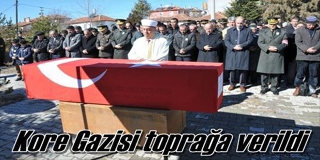 Kore Gazisi son yolculuğuna uğurlandı