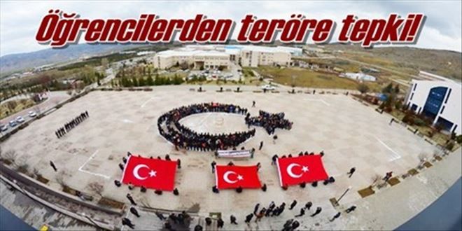 Öğrenciler terörü lanetledi!