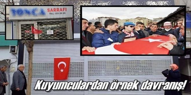 Kuyumcular herkese örnek oldu!