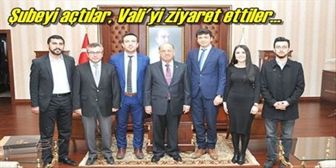 İlk ziyaret Vali Kolat´a yapıldı