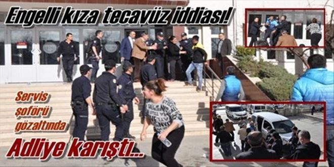 Engelli kıza tecavüz iddiası!