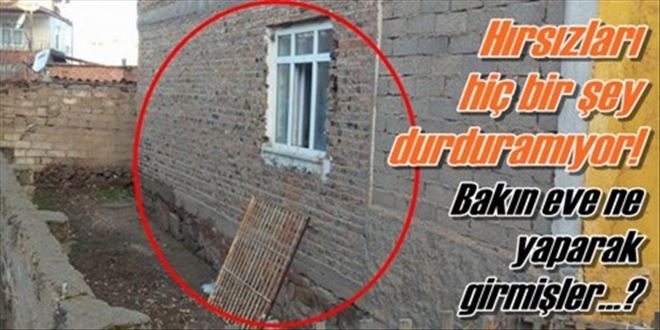 Demir korkuluk da fayda etmedi!