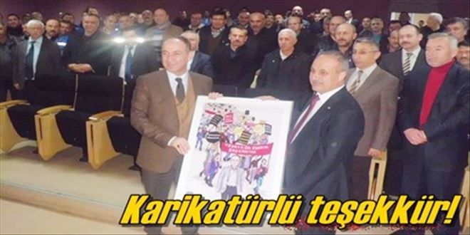 Saygılı´ya karikatürlü teşekkür!