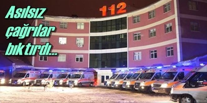 368 bin 879 asılsız acil çağrı geldi