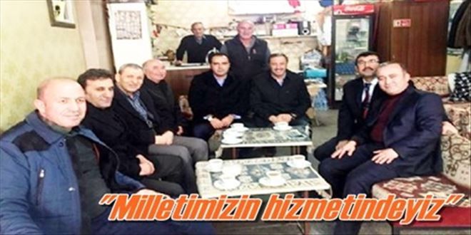 ?Milletimizin hizmetindeyiz?