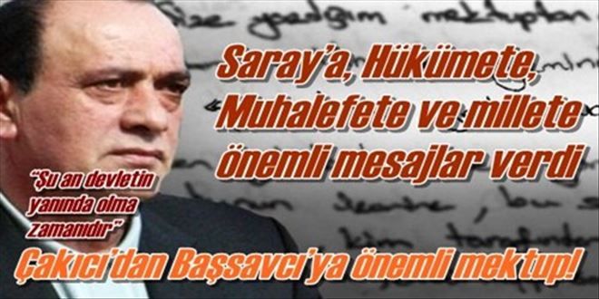 Çakıcı´dan Başsavcı´ya önemli mektup!