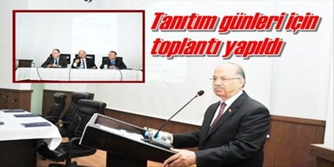 Tanıtım günleri için toplandılar