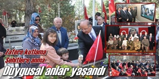 Zafere duygusal anma!