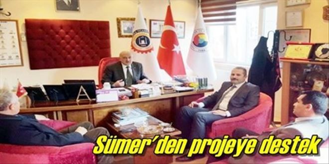 Sümer´den o projeye destekg eldi