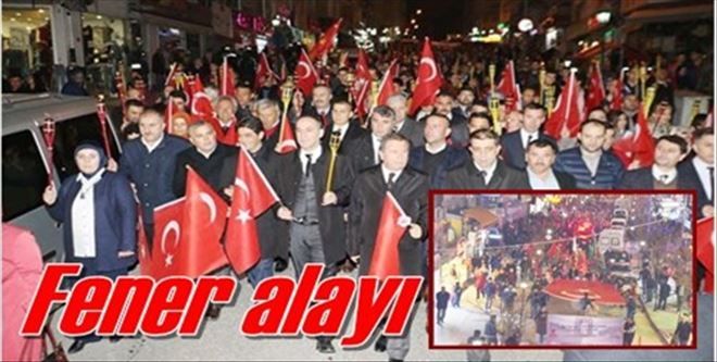Fener alayı düzenlendi