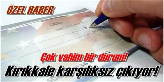 Bankalara ibraz edilen  çek sayısında düşüş!