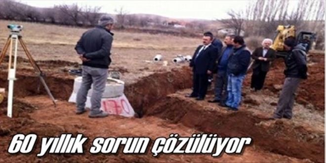60 yıllık alt yapı yenileniyor