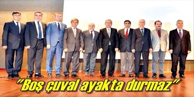 ?Kimse boş çuvalı ayakta tutmaz?