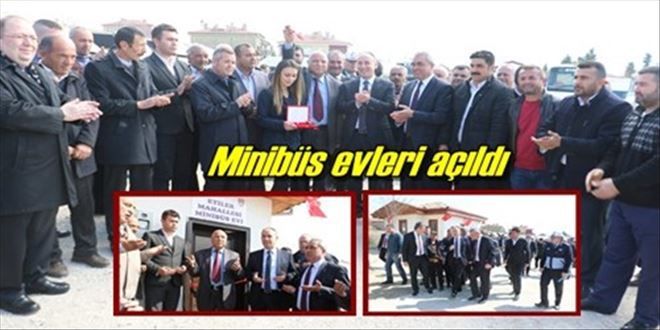 Minibüs evleri hizmette!