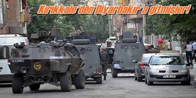 Diyarbakır´a takviye polis gitmiş!