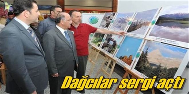 Dağcılar resimleri sergiledi