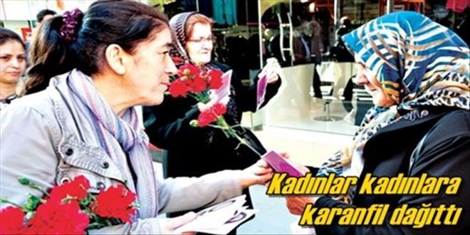 Karanfil dağıttılar?