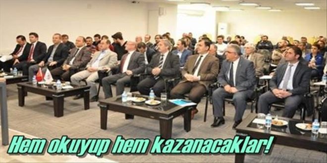 Hem okuyup, hem kazanacaklar!