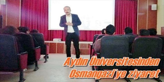 Aydın Üniversitesinden  Osmangazi´ye ziyaret