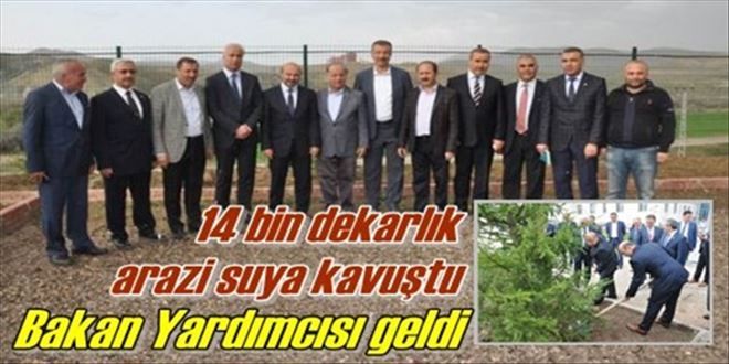 Bakan Yardımcısı incelemeye geldi