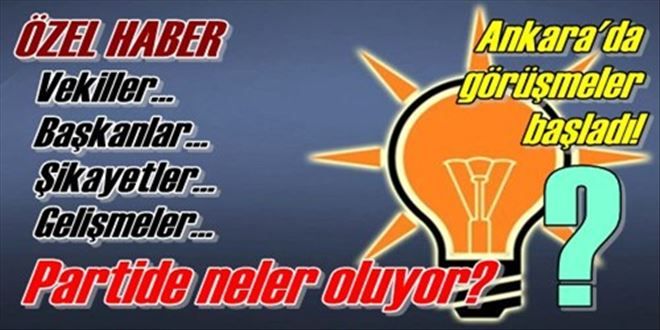 AK Parti´de neler oluyor?