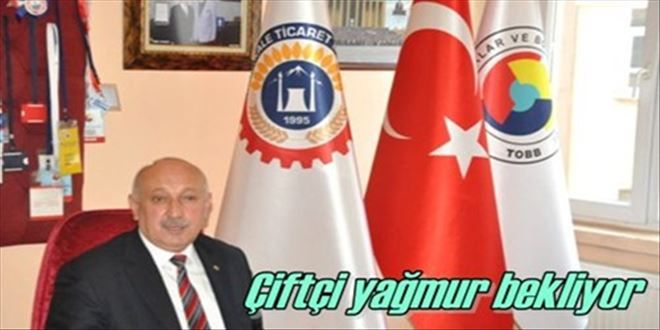Çiftçi yağış bekliyor!