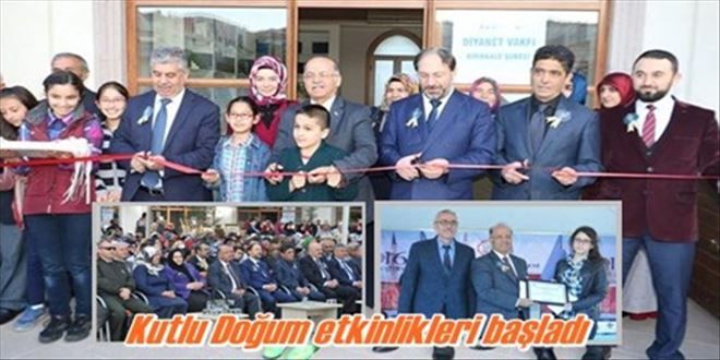 Kutlu Doğum etkinlikleri başladı