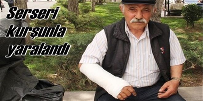 Serseri kurşun isabet etti!