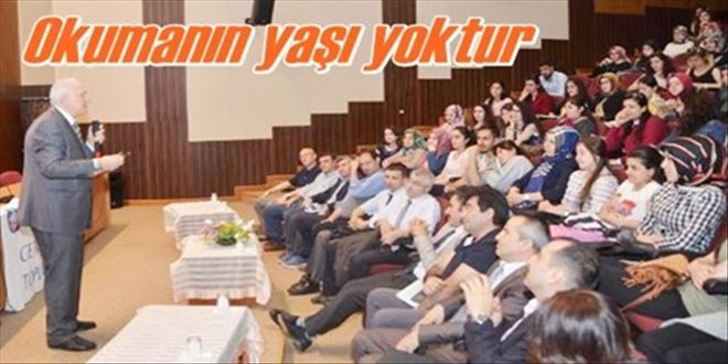 Okumanın yaşı yoktur