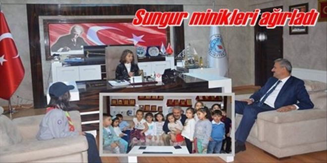  Minikler ziyaret etti