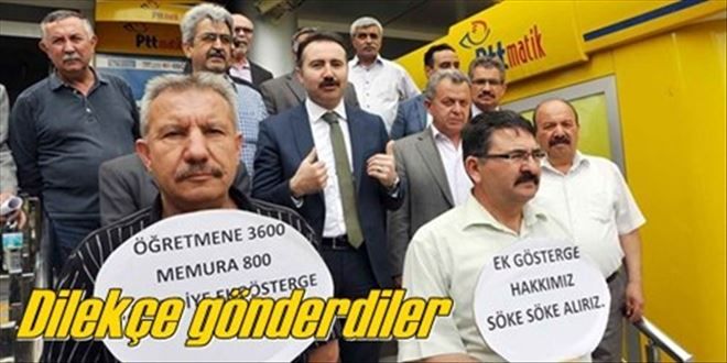 Başbakana dilekçelerini gönderdiler