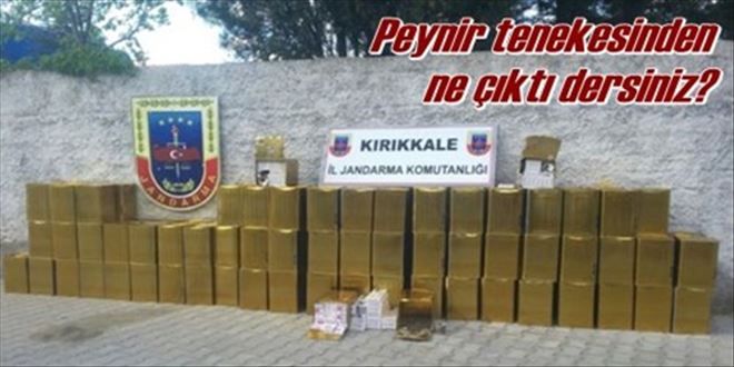 Jandarma´dan sigara kaçakçılığına darbe