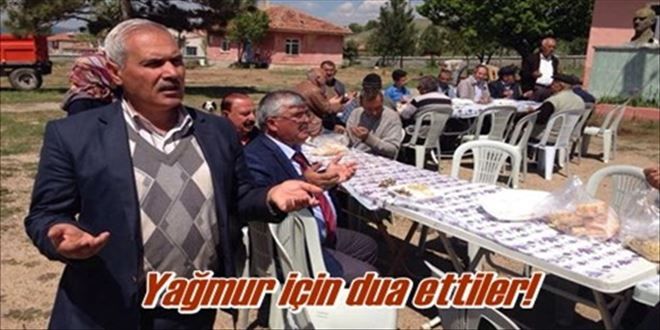 Yağmur duasına çıktılar!