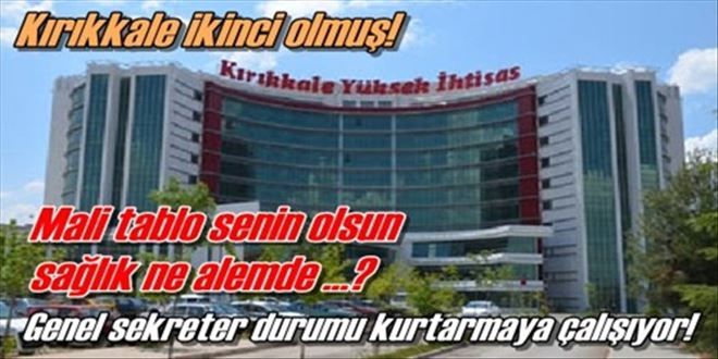 Türkiye ikincisi olmuşuz!