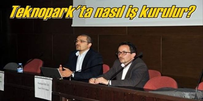 Teknopark´ta iş kurma semineri