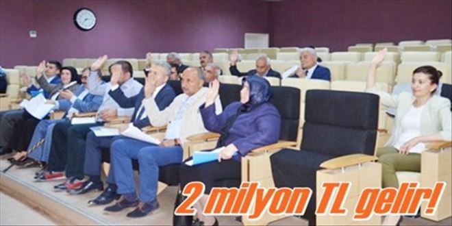 2 milyon TL gelir
