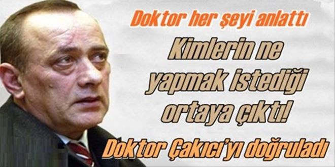 Doktor her şeyi anlattı