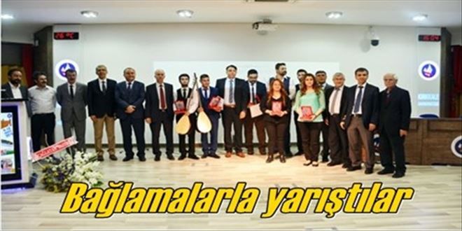 Bağlama yarışması düzenlendi