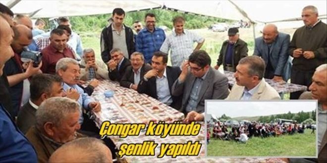 Çongar köyünde pilav şenliği