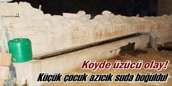 70 cm´lik suda boğuldu