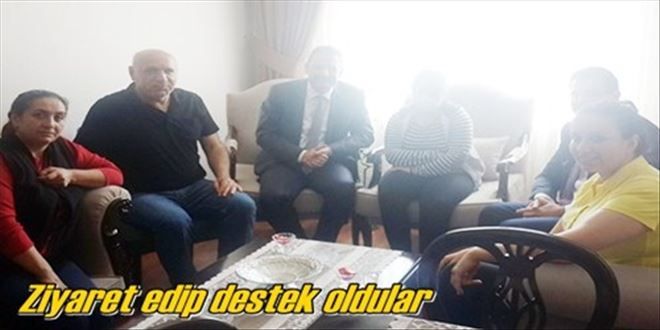 Lösemili çocuğa moral ziyareti 