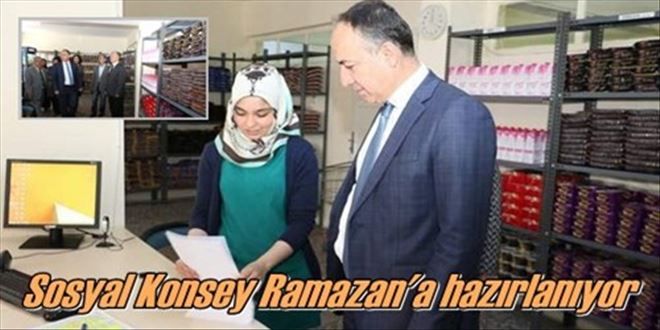 Sosyal Konsey´den  Ramazan ayına hazırlık