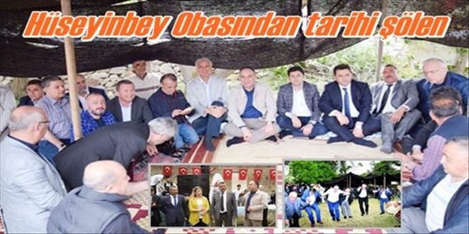 Hüseyinbey Obasından tarihi şölen