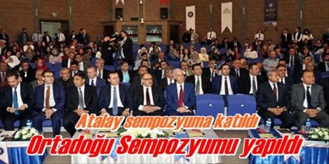 Ortadoğu Sempozyumu yapıldı